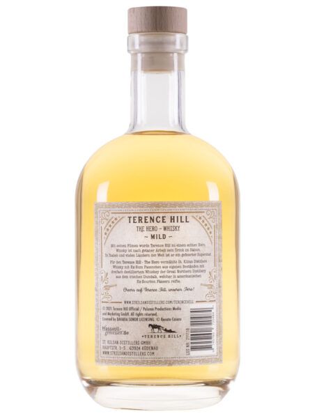 Terence Hill - The Hero - Whisky (mild) - Rückseite