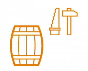 Construction barrel