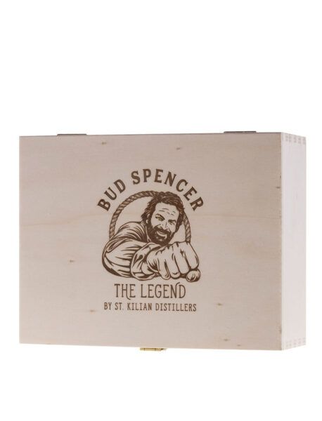 Holzbox Bud Spencer Minis Seitenansicht