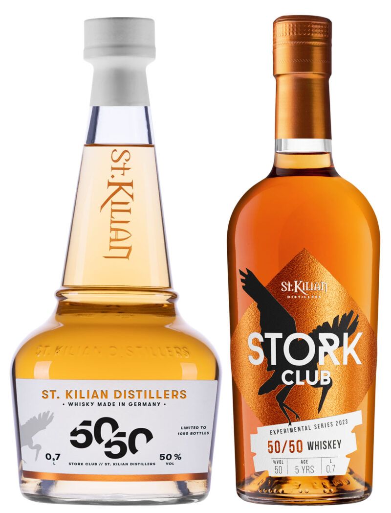 Fifty Fifty Peated und Unpeated - St. Kilian und Stork Blended Whisky