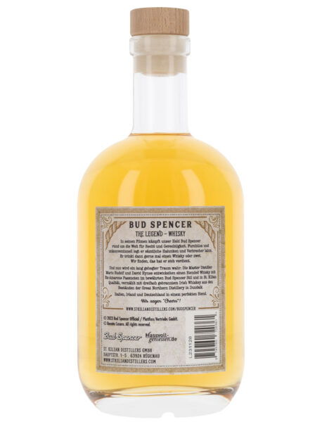 Bud Spencer - The Legend - Whisky (mild)_Back