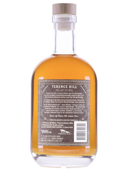 Terence Hill - Voll auf die Nuss - Hazelnut liqueur_backside