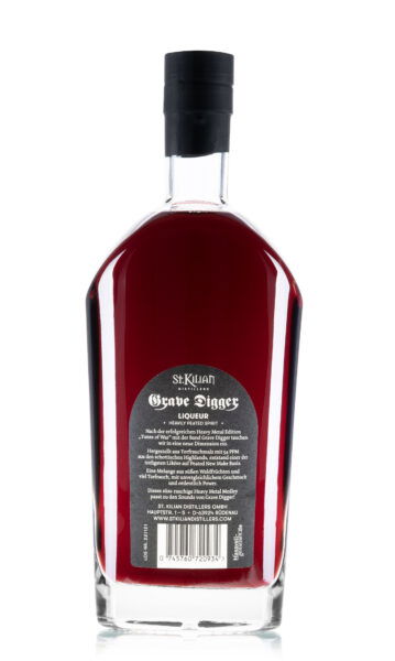 Grave Digger - Berry Metal - Wild berry liqueur_back