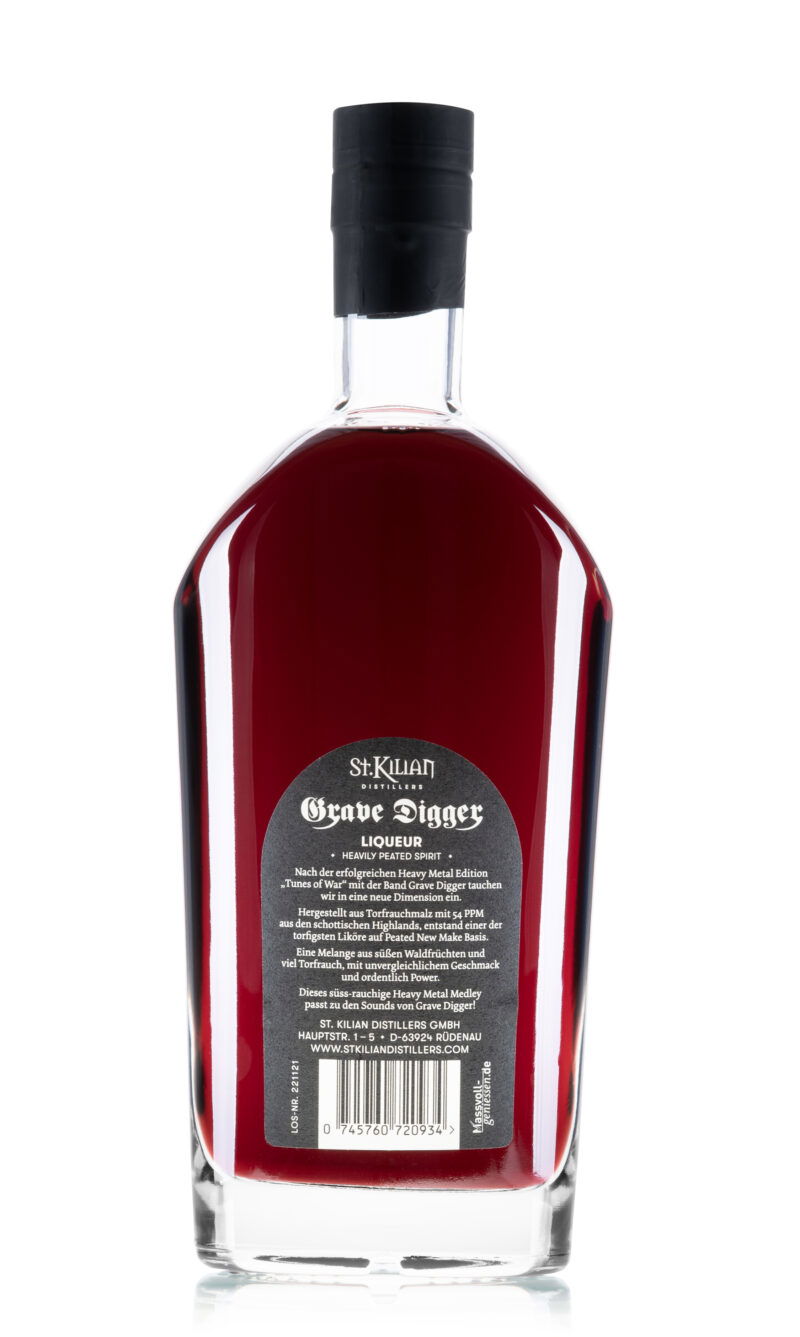 Grave Digger - Berry Metal - Wild berry liqueur_back