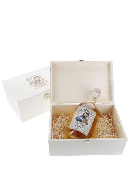 Wooden box - Bud Spencer - The Legend - Whisky (mild)