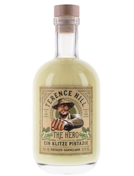 TERENCE HILL – EIN KLITZE PISTAZIE – PISTAZIEN-SAHNELIKÖR